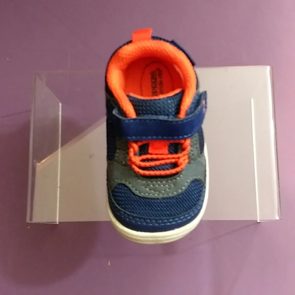 Amputee Baby Boys' Surprize by Stride Rite® Ari LEFT Sneaker - Navy Size 3T